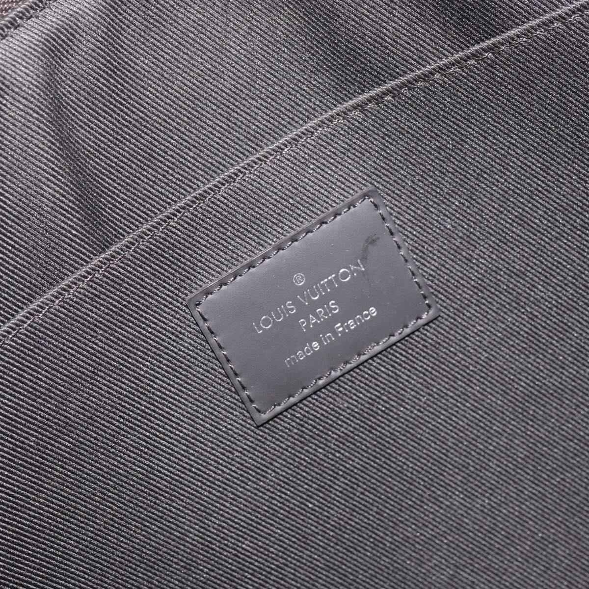 LOUIS VUITTON Damier Savannah Pochette Jules GM Clutch Bag N63345 LV Auth ti3498