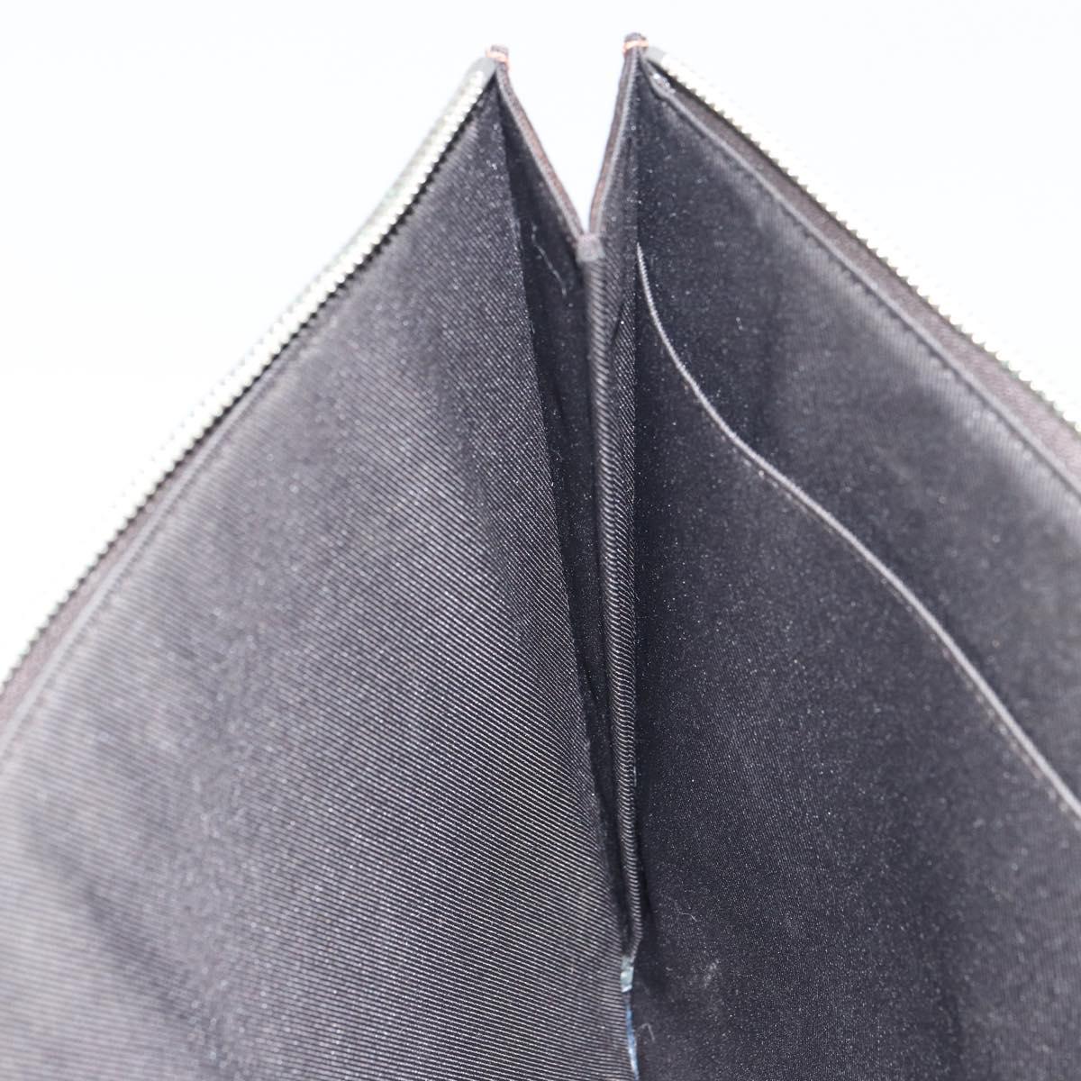 LOUIS VUITTON Damier Savannah Pochette Jules GM Clutch Bag N63345 LV Auth ti3498