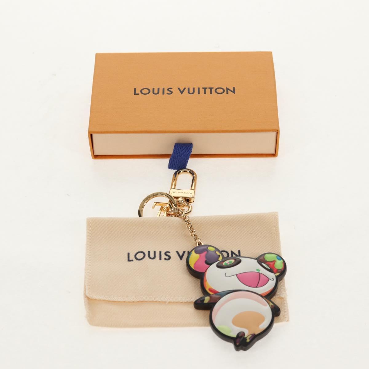 LOUIS VUITTON LV ﾃ TM Super Flat Monogram Key Holder M02467 LV Auth ti3499SM