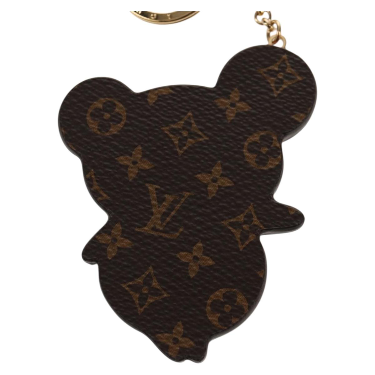 LOUIS VUITTON LV ﾃ TM Super Flat Monogram Key Holder M02467 LV Auth ti3499SM