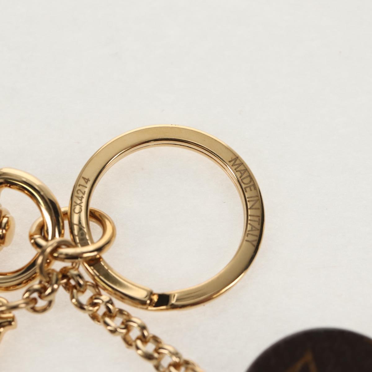 LOUIS VUITTON LV ﾃ TM Super Flat Monogram Key Holder M02467 LV Auth ti3499SM