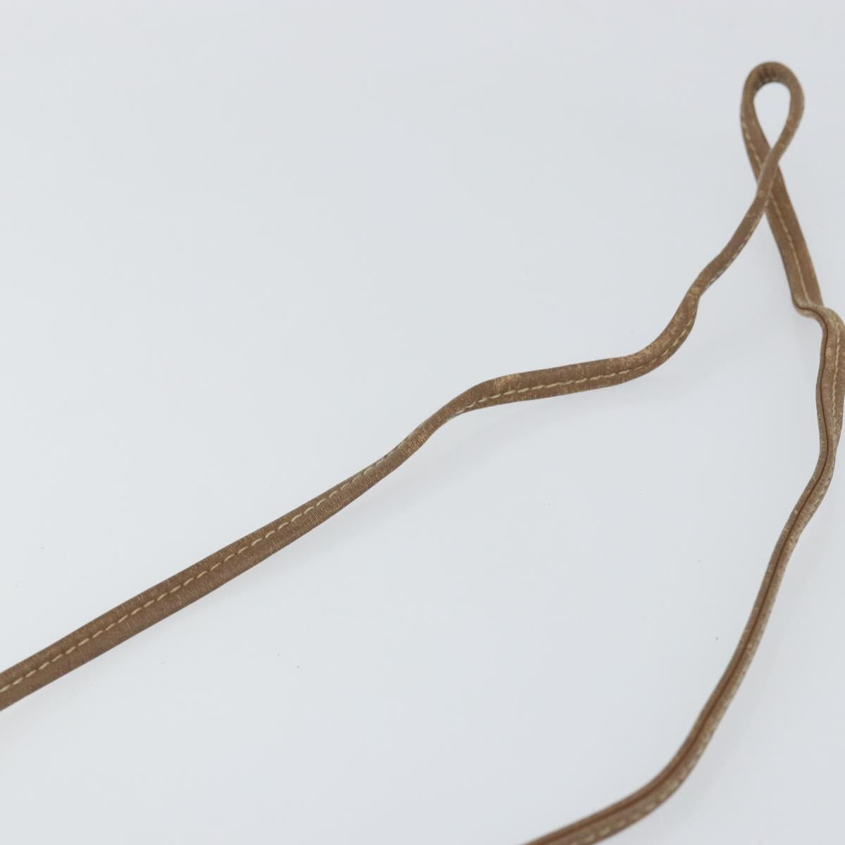 Christian Dior Honeycomb Canvas Shoulder Bag PVC Beige Gold Auth ti3528