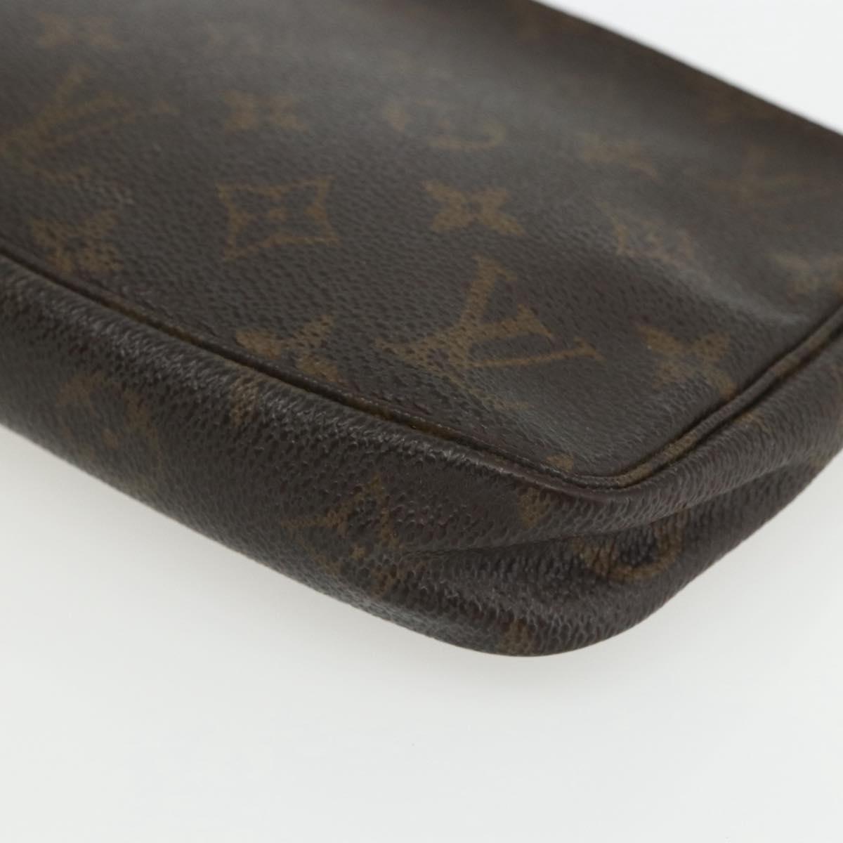 LOUIS VUITTON Monogram Pochette Accessoires Pouch M51980 LV Auth ti3538