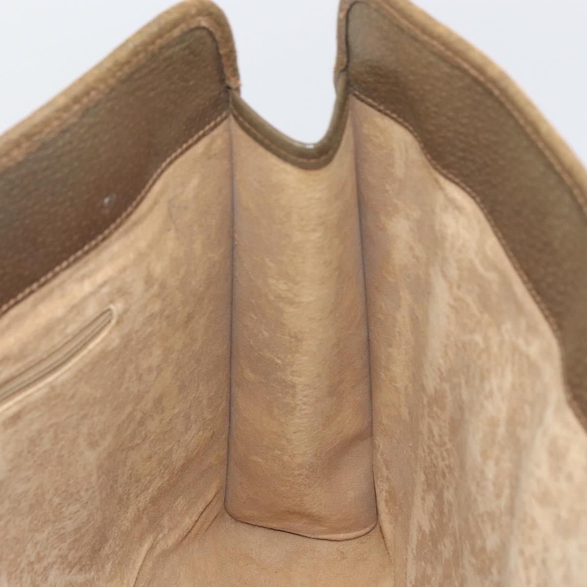 GUCCI GG Supreme Web Sherry Line Tote Bag PVC Beige Red 89 02 997 Auth ti3542