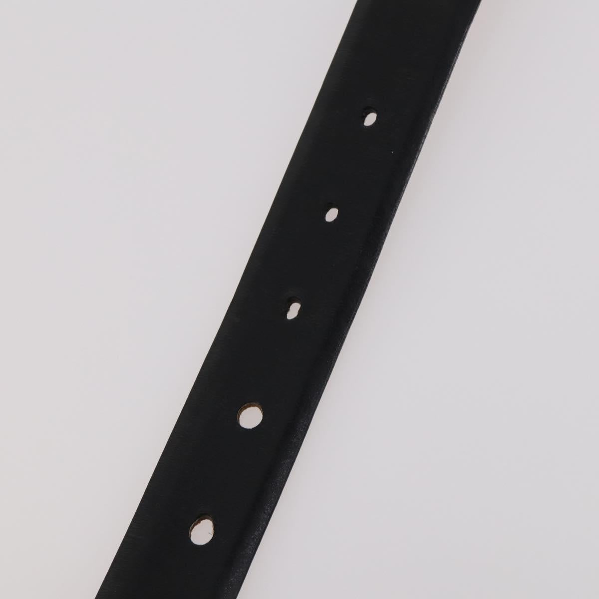 GUCCI LANVIN COLLECTION PRADA Belt Leather 6 Set Black Dark Brown Auth ti3572