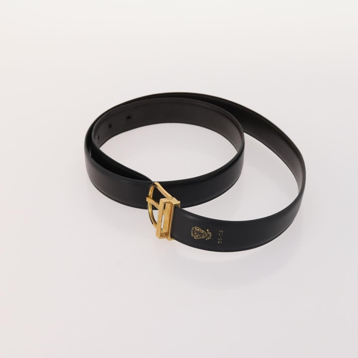 GUCCI LANVIN COLLECTION PRADA Belt Leather 6 Set Black Dark Brown Auth ti3572