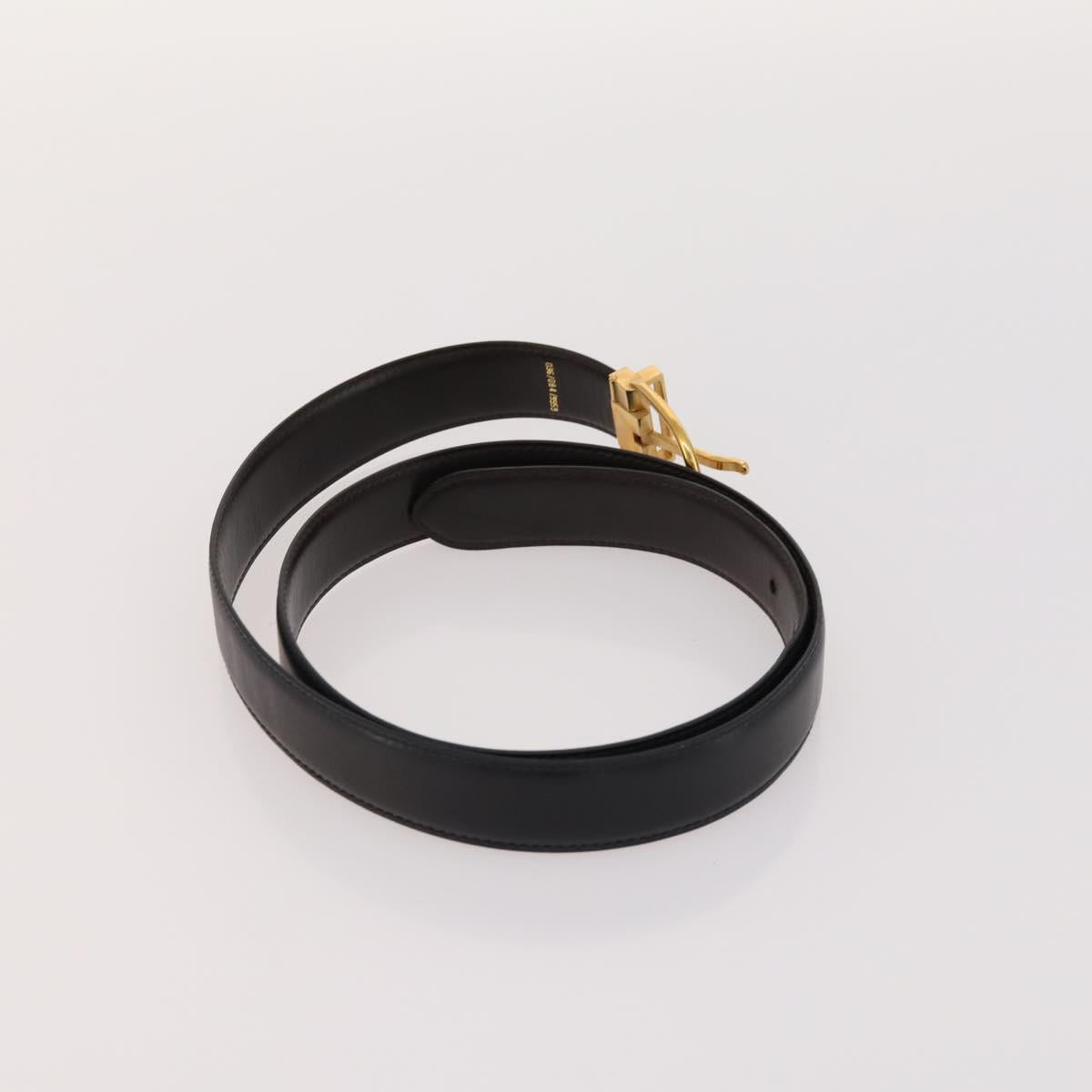 GUCCI LANVIN COLLECTION PRADA Belt Leather 6 Set Black Dark Brown Auth ti3572