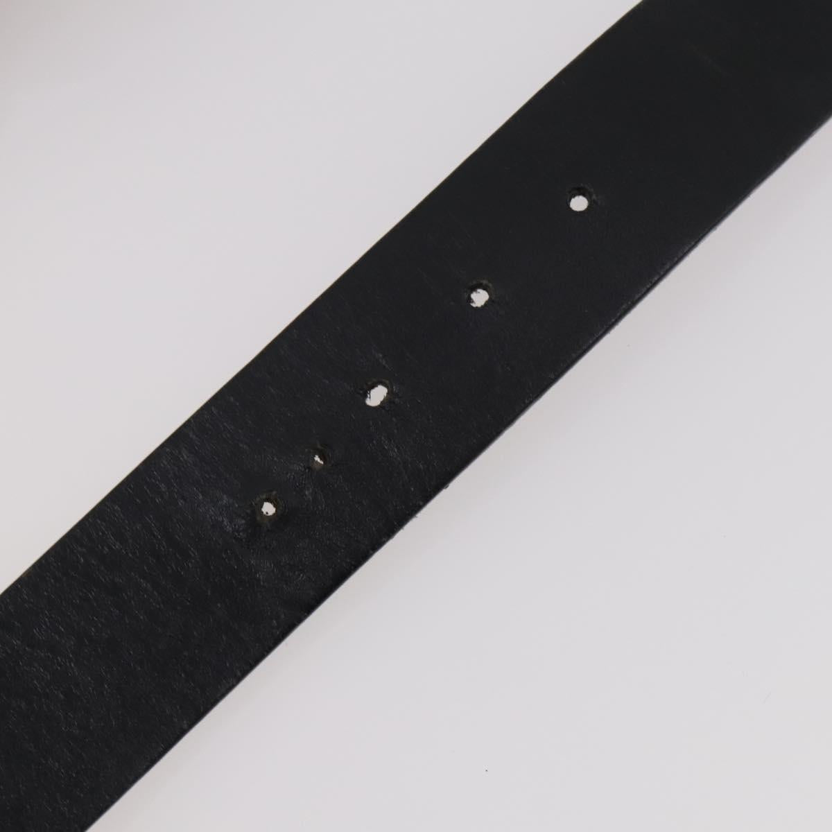 GUCCI LANVIN COLLECTION PRADA Belt Leather 6 Set Black Dark Brown Auth ti3572