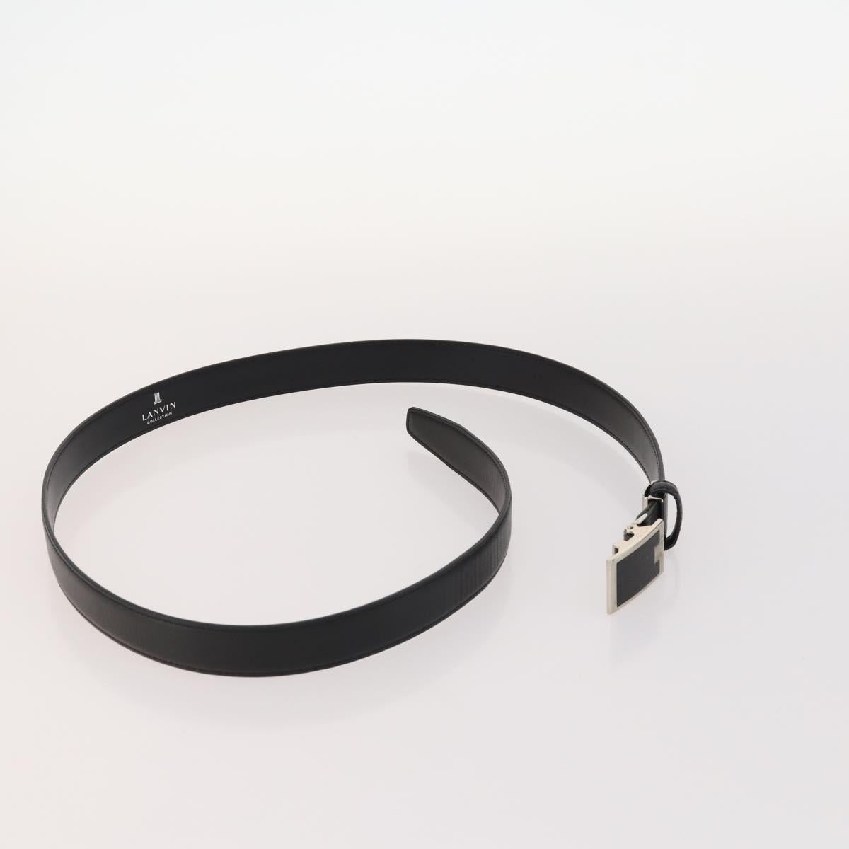 GUCCI LANVIN COLLECTION PRADA Belt Leather 6 Set Black Dark Brown Auth ti3572