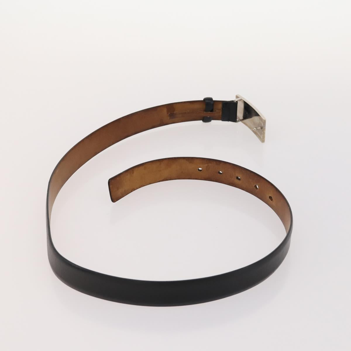 GUCCI LANVIN COLLECTION PRADA Belt Leather 6 Set Black Dark Brown Auth ti3572