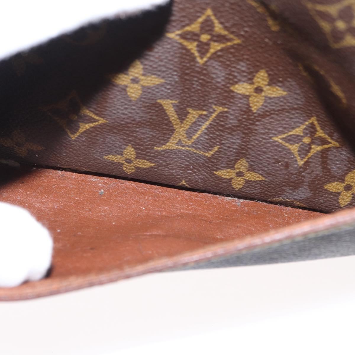 LOUIS VUITTON Monogram Marly Dragonne PM Clutch Bag M51827 LV Auth ti3584