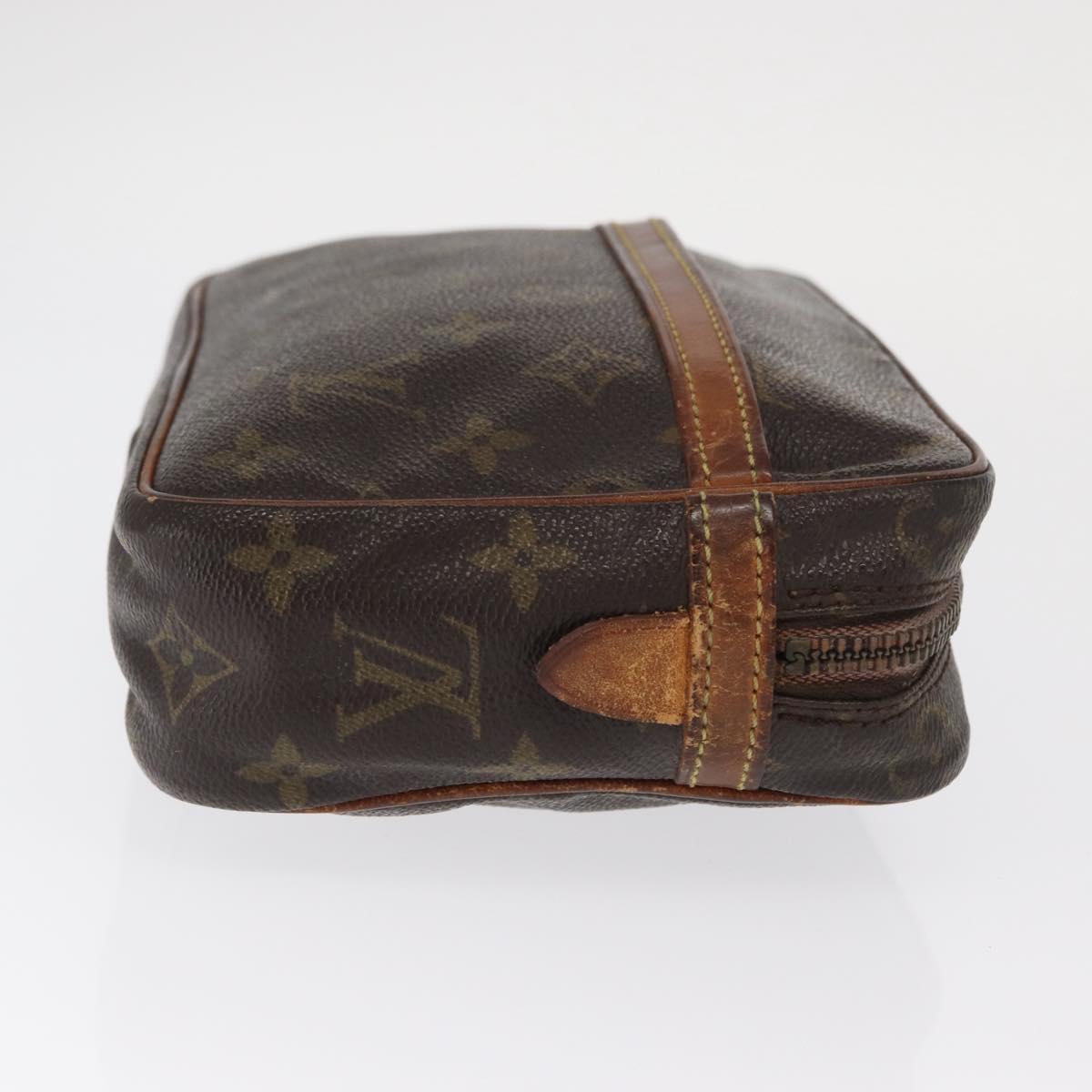 LOUIS VUITTON Monogram Marly Dragonne PM Clutch Bag M51827 LV Auth ti3584