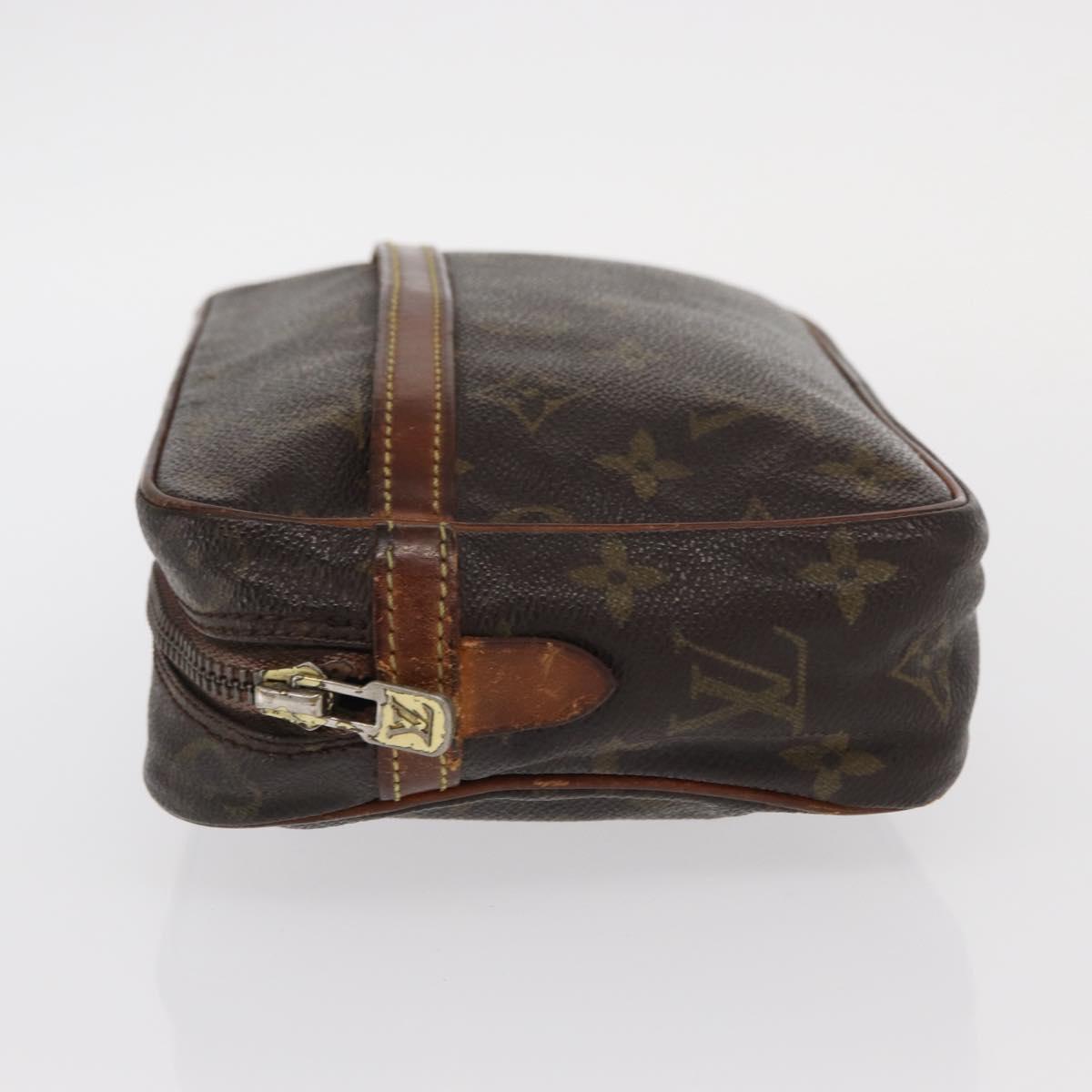LOUIS VUITTON Monogram Marly Dragonne PM Clutch Bag M51827 LV Auth ti3584