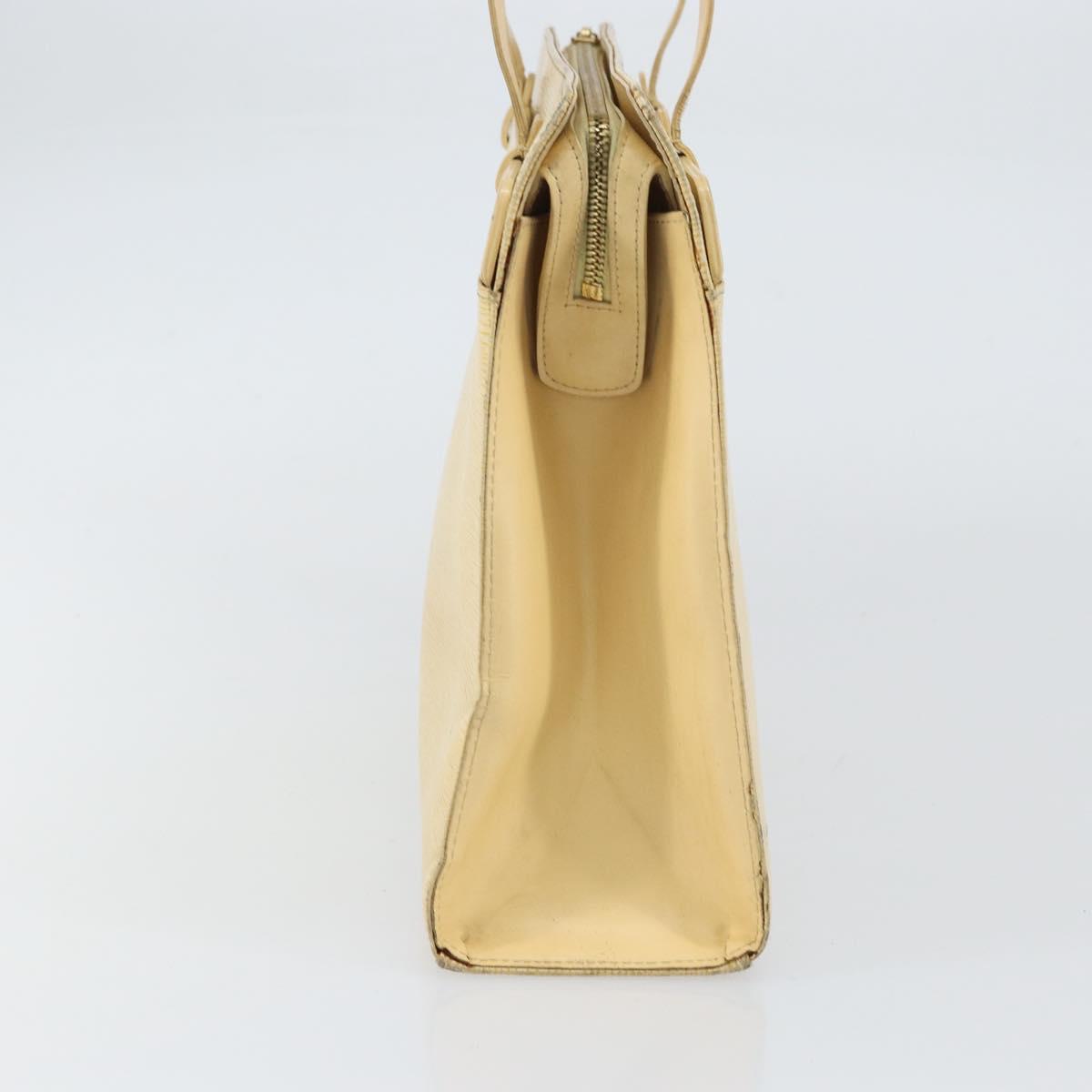 LOUIS VUITTON Epi Croisette PM Tote Bag Vanilla M5249A LV Auth ti3610
