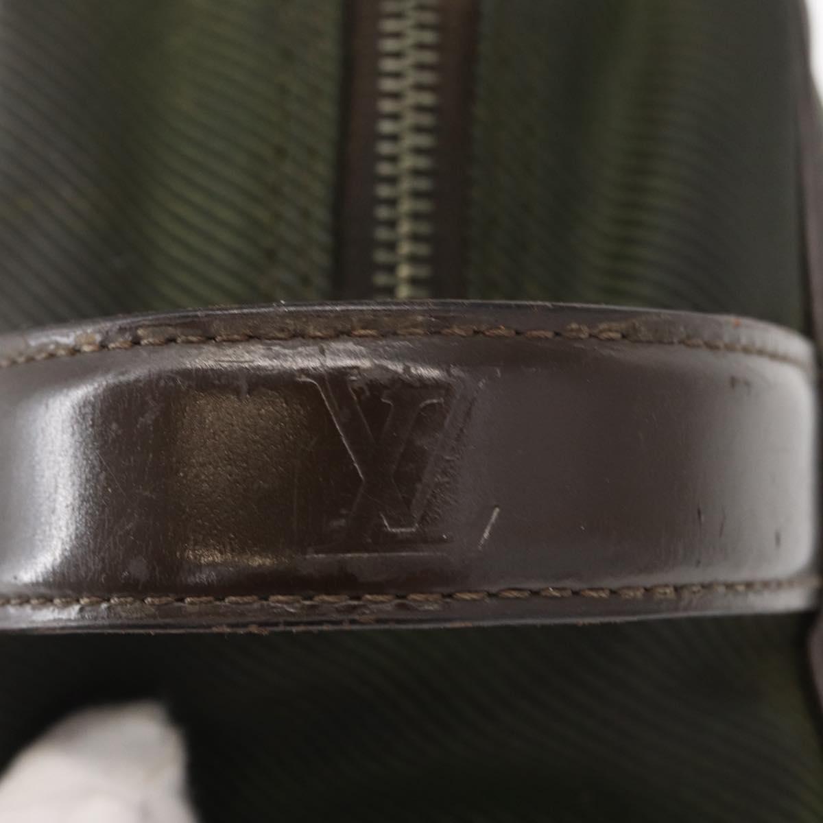 LOUIS VUITTON Taiga Parana Clutch Bag Grizzly M30758 LV Auth ti3615