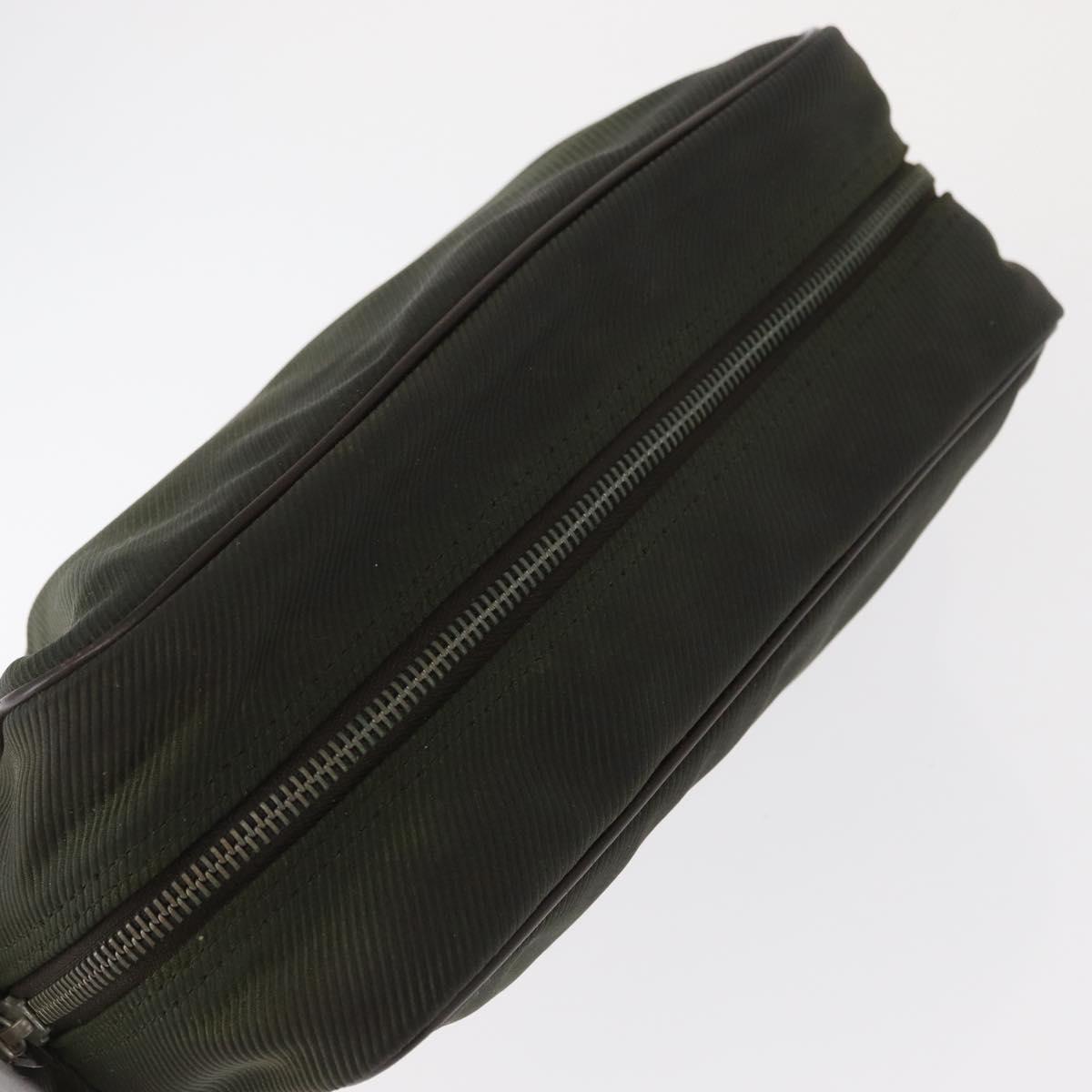 LOUIS VUITTON Taiga Parana Clutch Bag Grizzly M30758 LV Auth ti3615