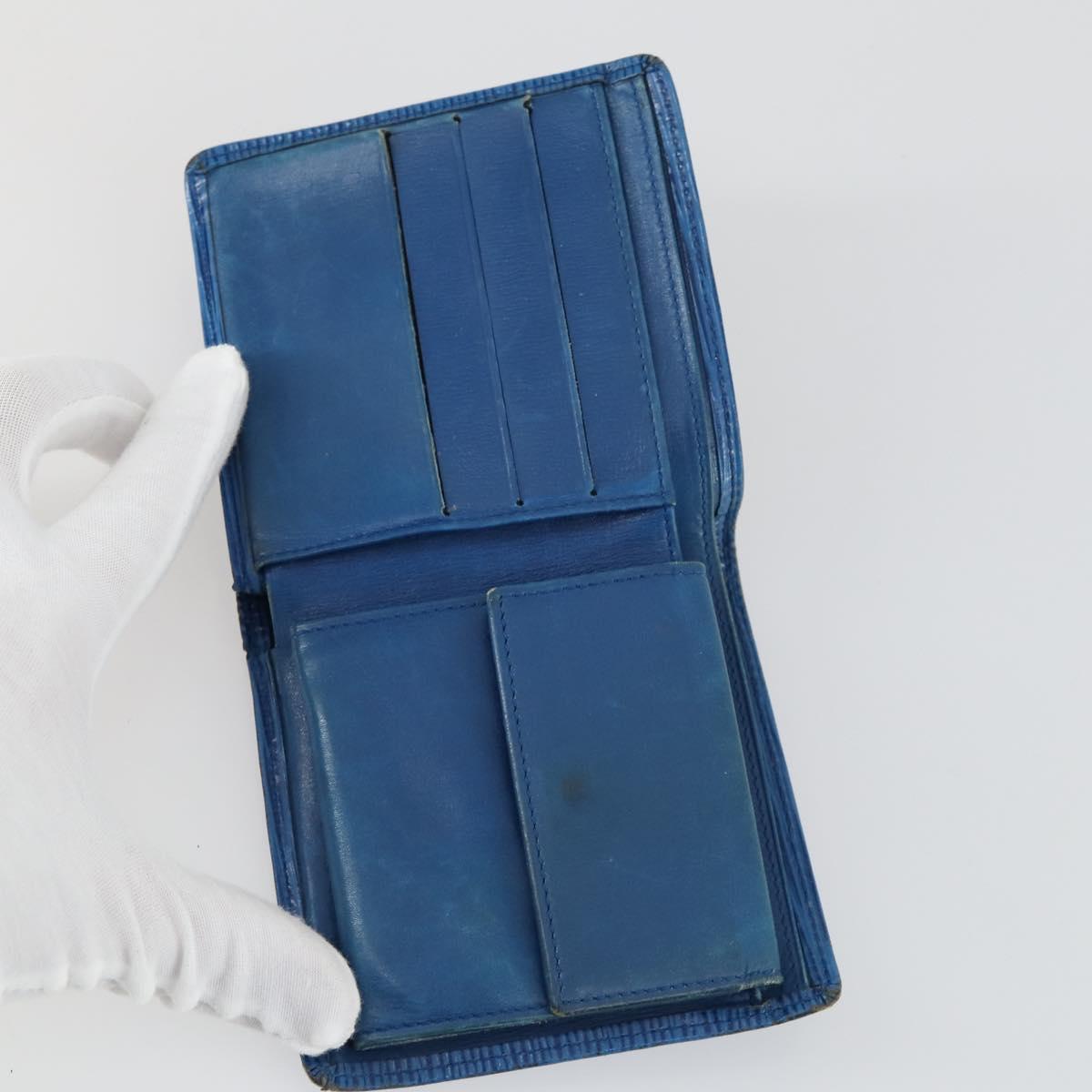 LOUIS VUITTON Monogram Epi Wallet 5 Set Blue LV Auth ti3625