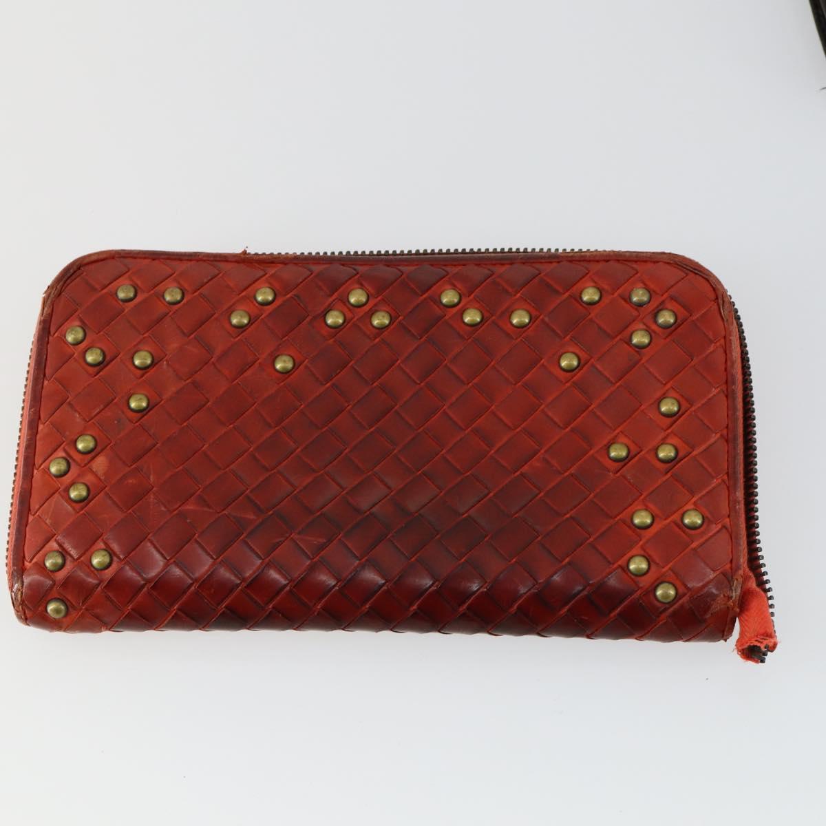 BOTTEGA VENETA Miu Miu Fendi Wallet 4 Set Red Brown pink Auth ti3628