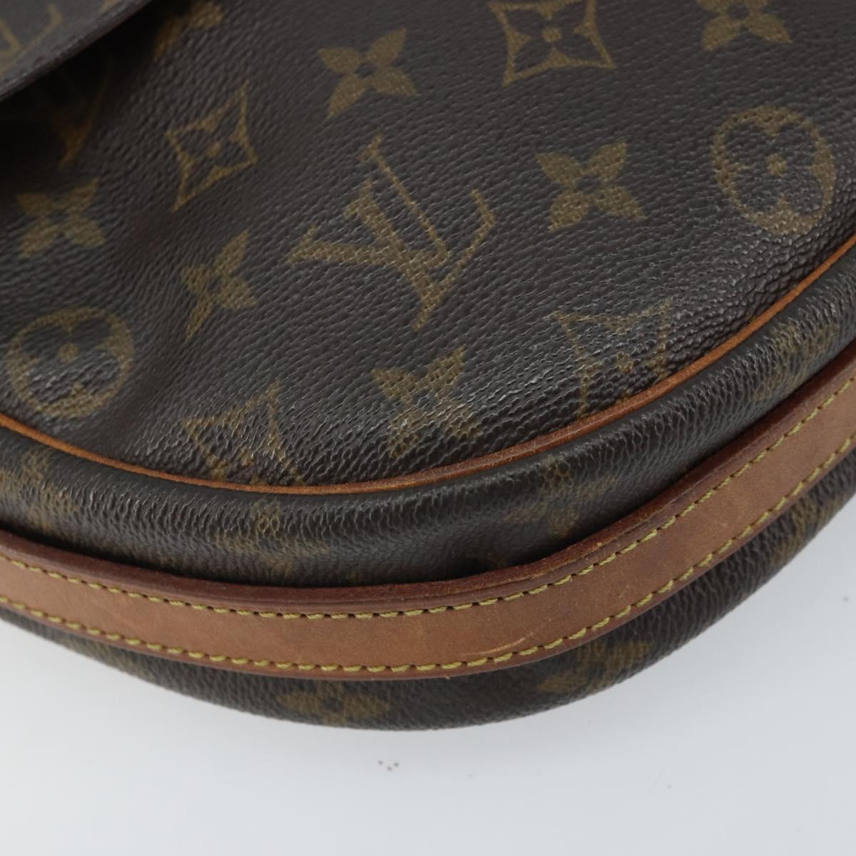 LOUIS VUITTON Monogram Jeune Fille GM Shoulder Bag M51225 LV Auth ti3648