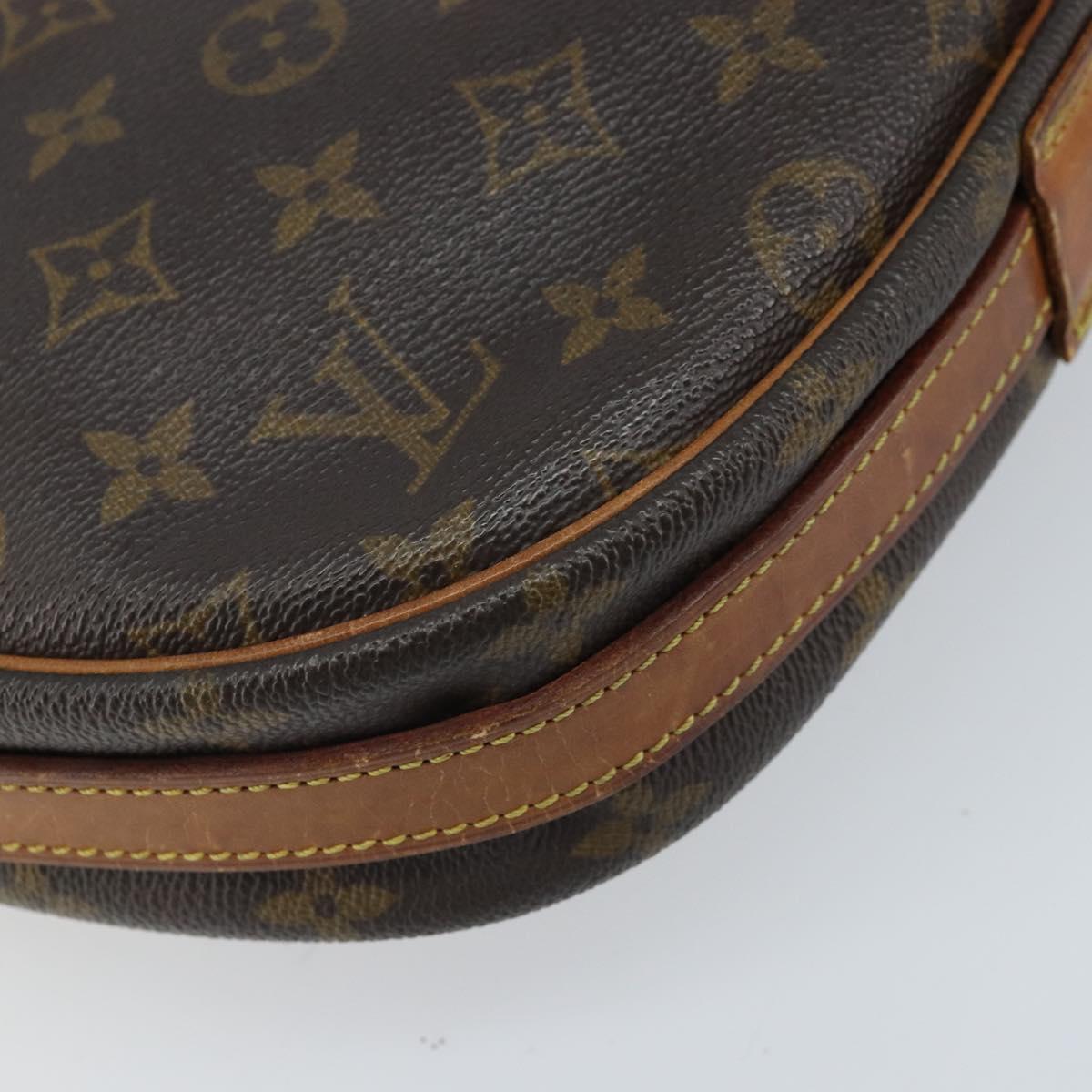 LOUIS VUITTON Monogram Jeune Fille GM Shoulder Bag M51225 LV Auth ti3648
