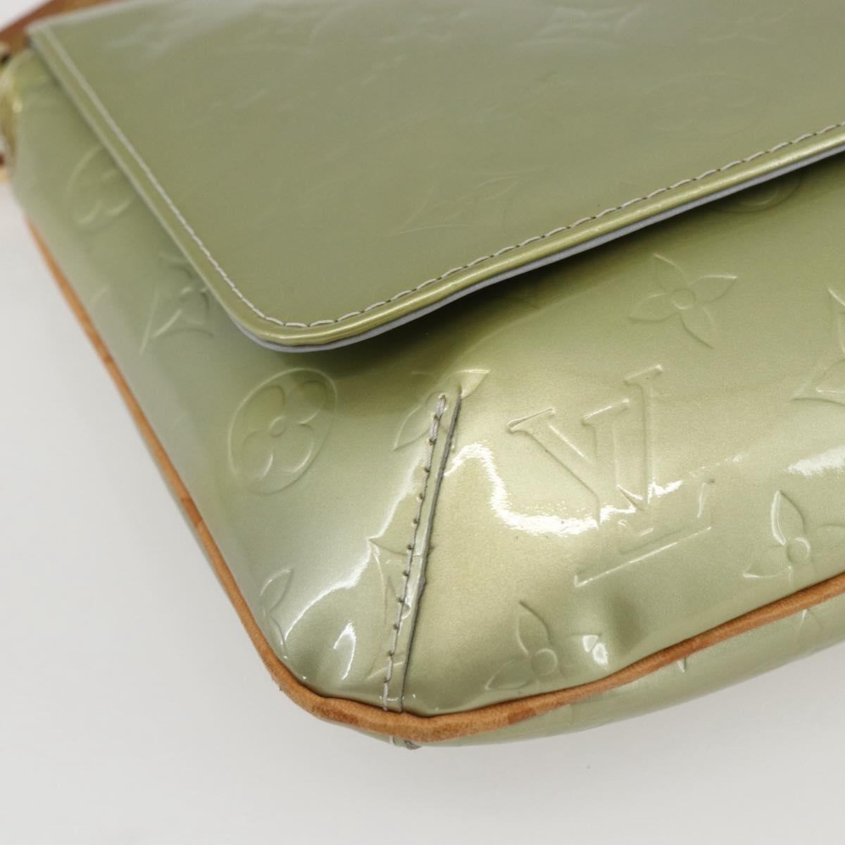 LOUIS VUITTON Monogram Vernis Thompson Street Bag Gris M91008 LV Auth ti3651