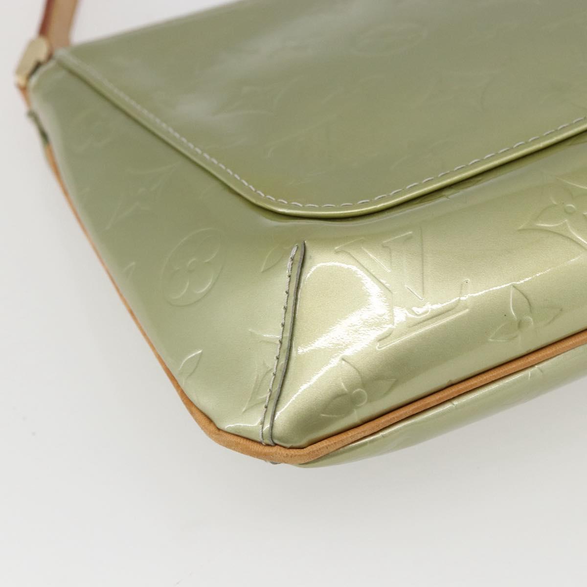 LOUIS VUITTON Monogram Vernis Thompson Street Bag Gris M91008 LV Auth ti3651