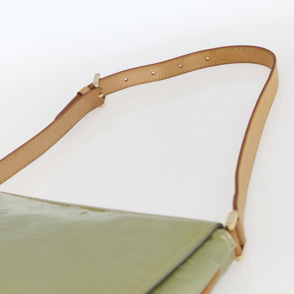 LOUIS VUITTON Monogram Vernis Thompson Street Bag Gris M91008 LV Auth ti3651