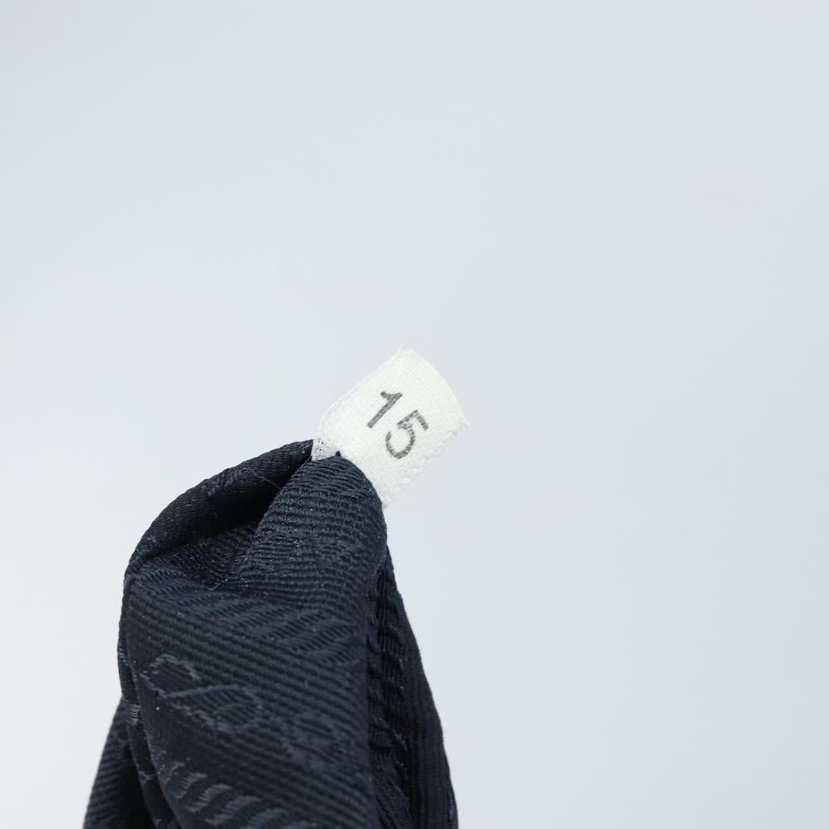 PRADA Backpack Nylon Baby Blue Silver Auth ti3674