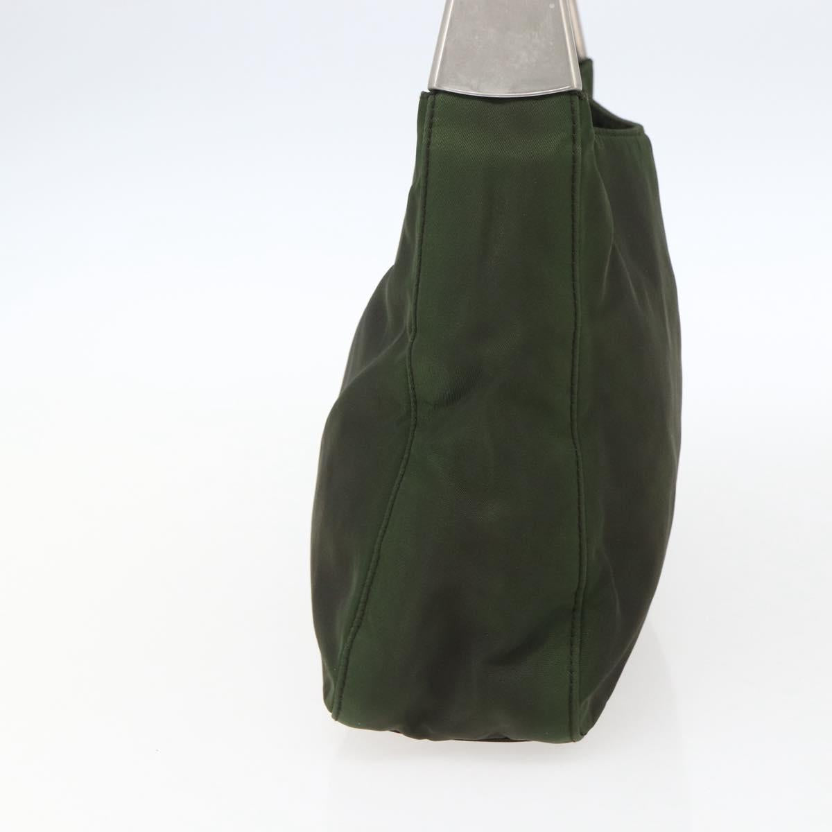 PRADA Shoulder Bag Nylon Khaki Auth ti3732