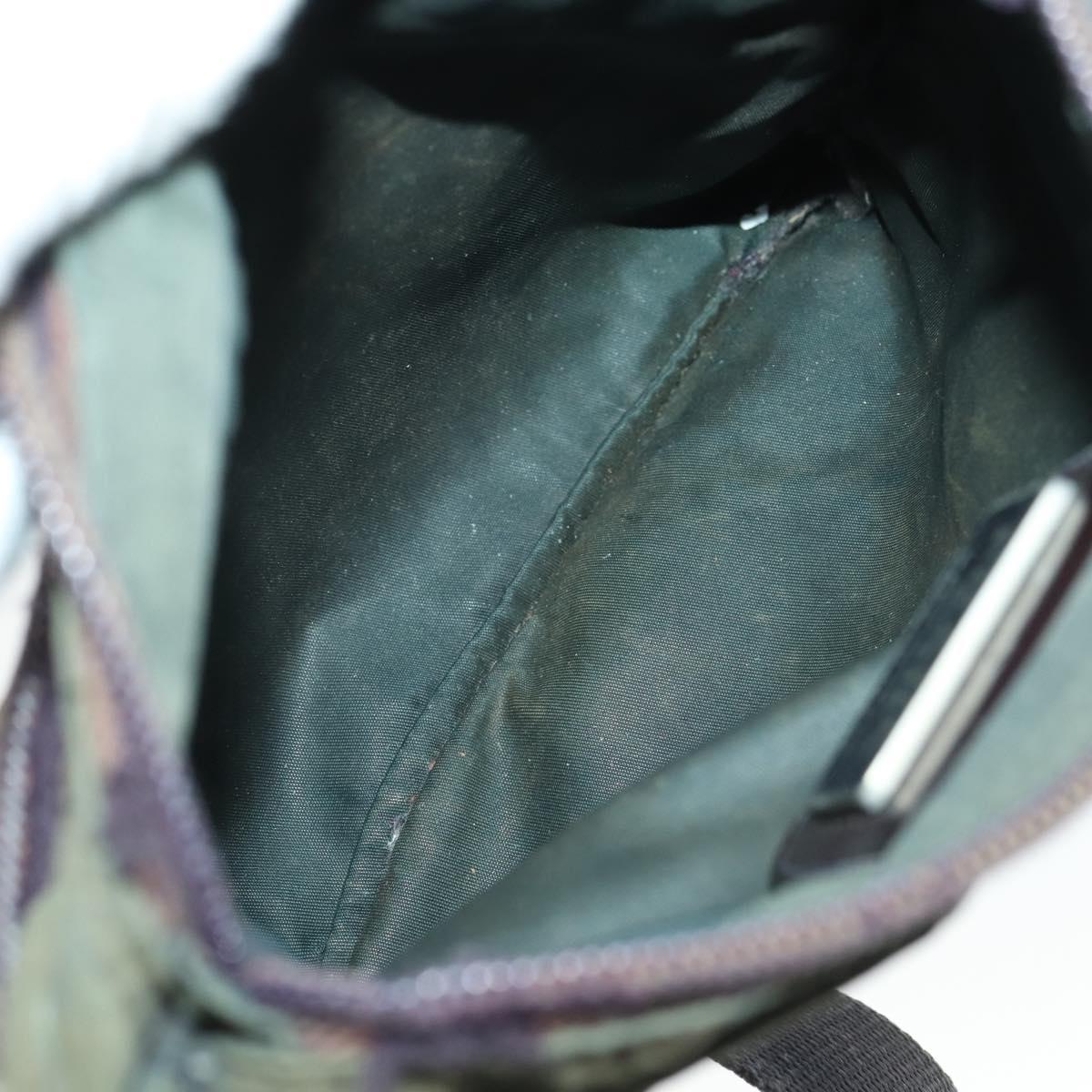 PRADA Shoulder Bag Nylon 2 Set Khaki Auth ti3736