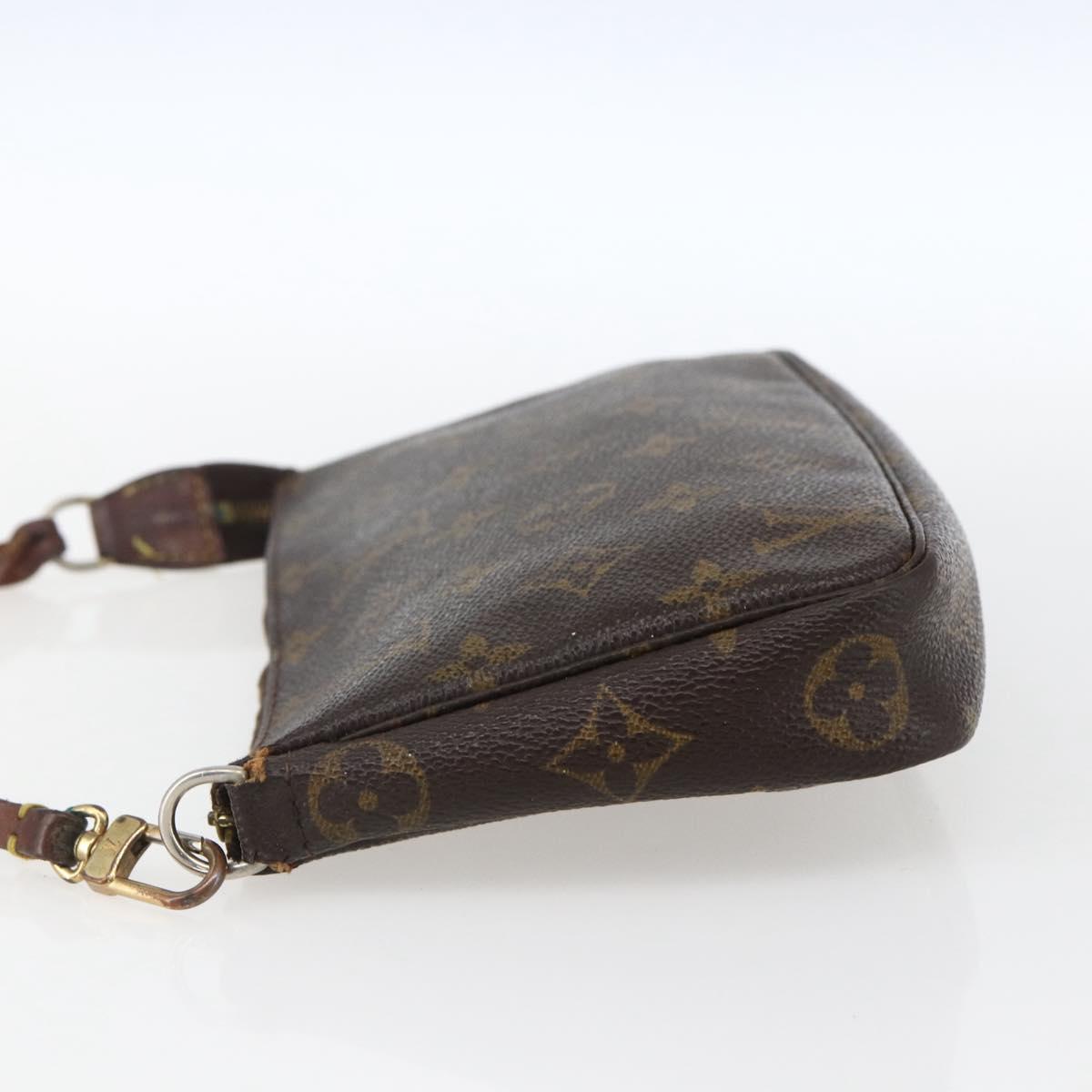 LOUIS VUITTON Monogram Pochette Accessoires Pouch M51980 LV Auth ti3773