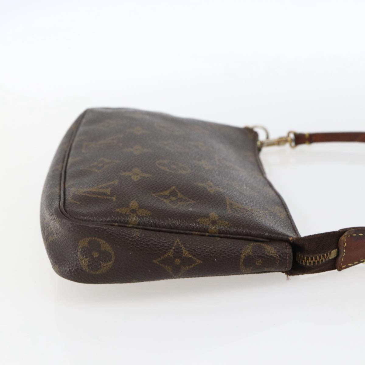 LOUIS VUITTON Monogram Pochette Accessoires Pouch M51980 LV Auth ti3773