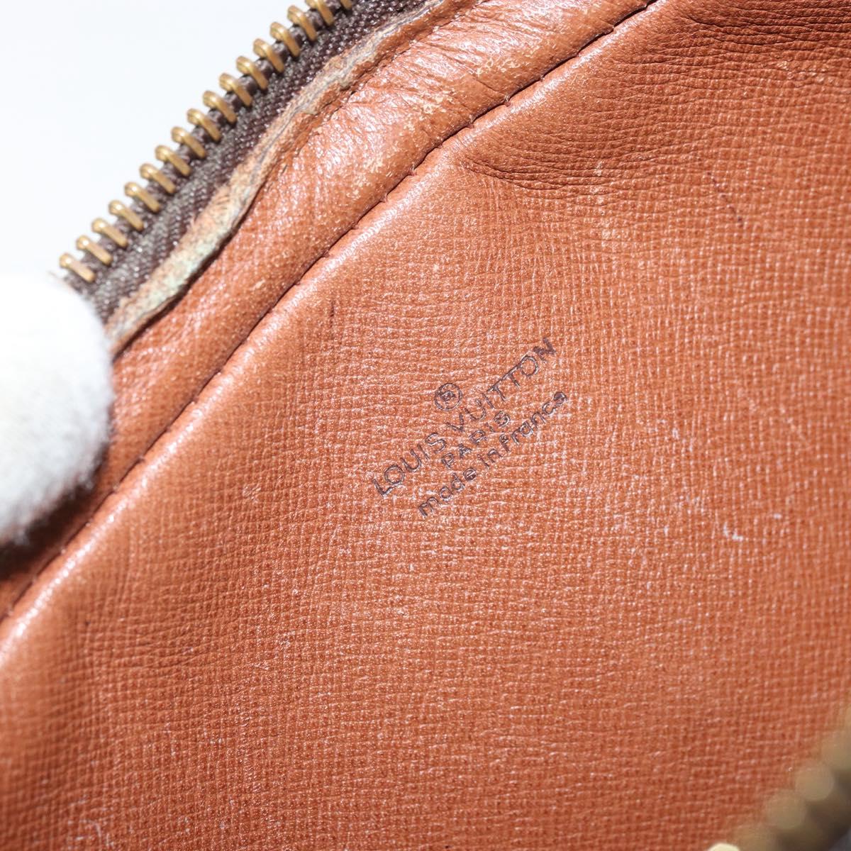LOUIS VUITTON Monogram Marly Dragonne PM Clutch Bag M51827 LV Auth ti3775