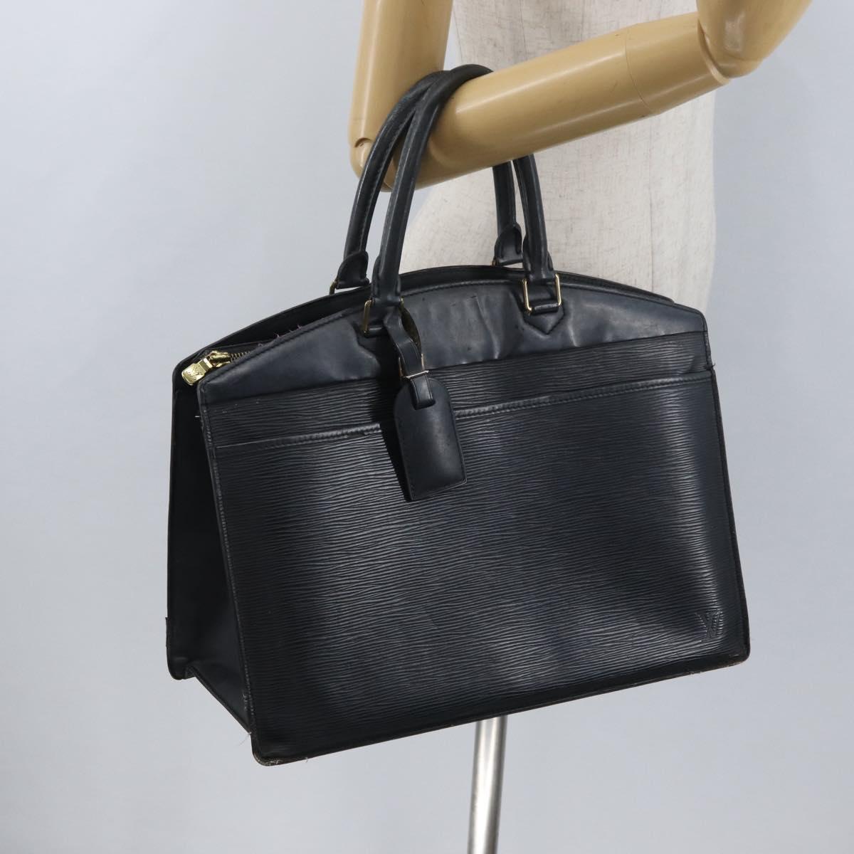 LOUIS VUITTON Epi Riviera Hand Bag Noir Black M48182 LV Auth ti3780