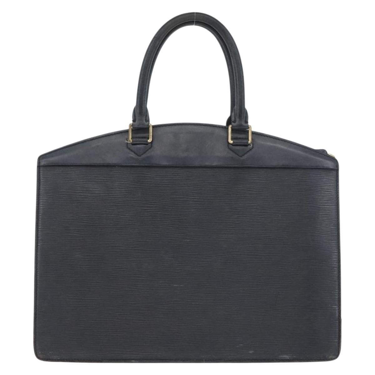 LOUIS VUITTON Epi Riviera Hand Bag Noir Black M48182 LV Auth ti3780
