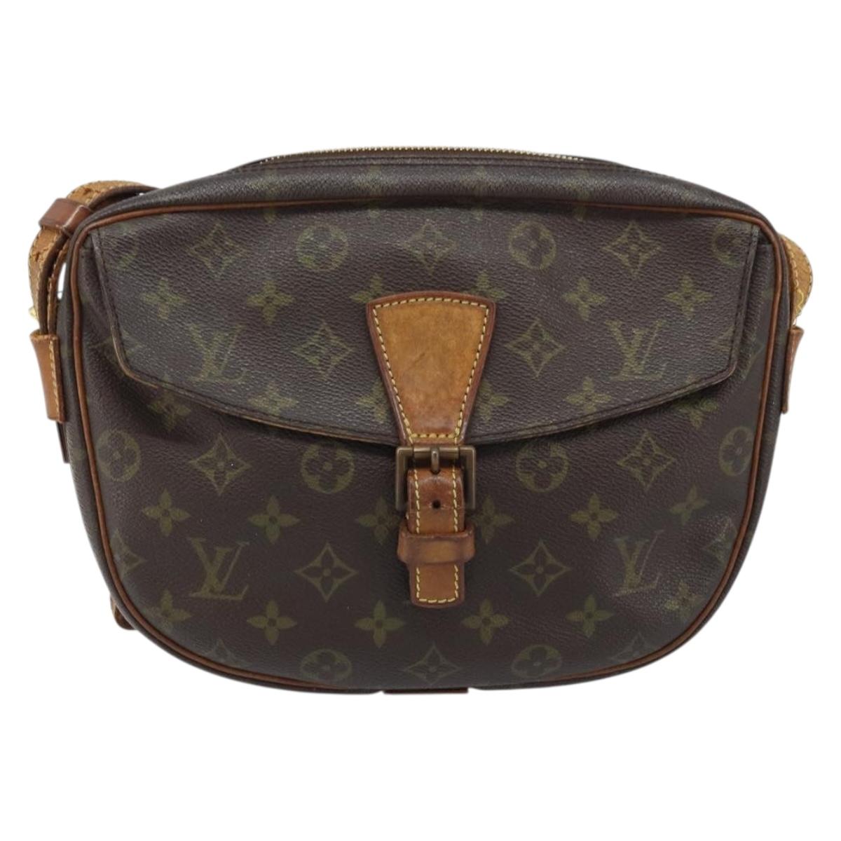 LOUIS VUITTON Monogram Jeune Fille GM Shoulder Bag M51225 LV Auth ti3805