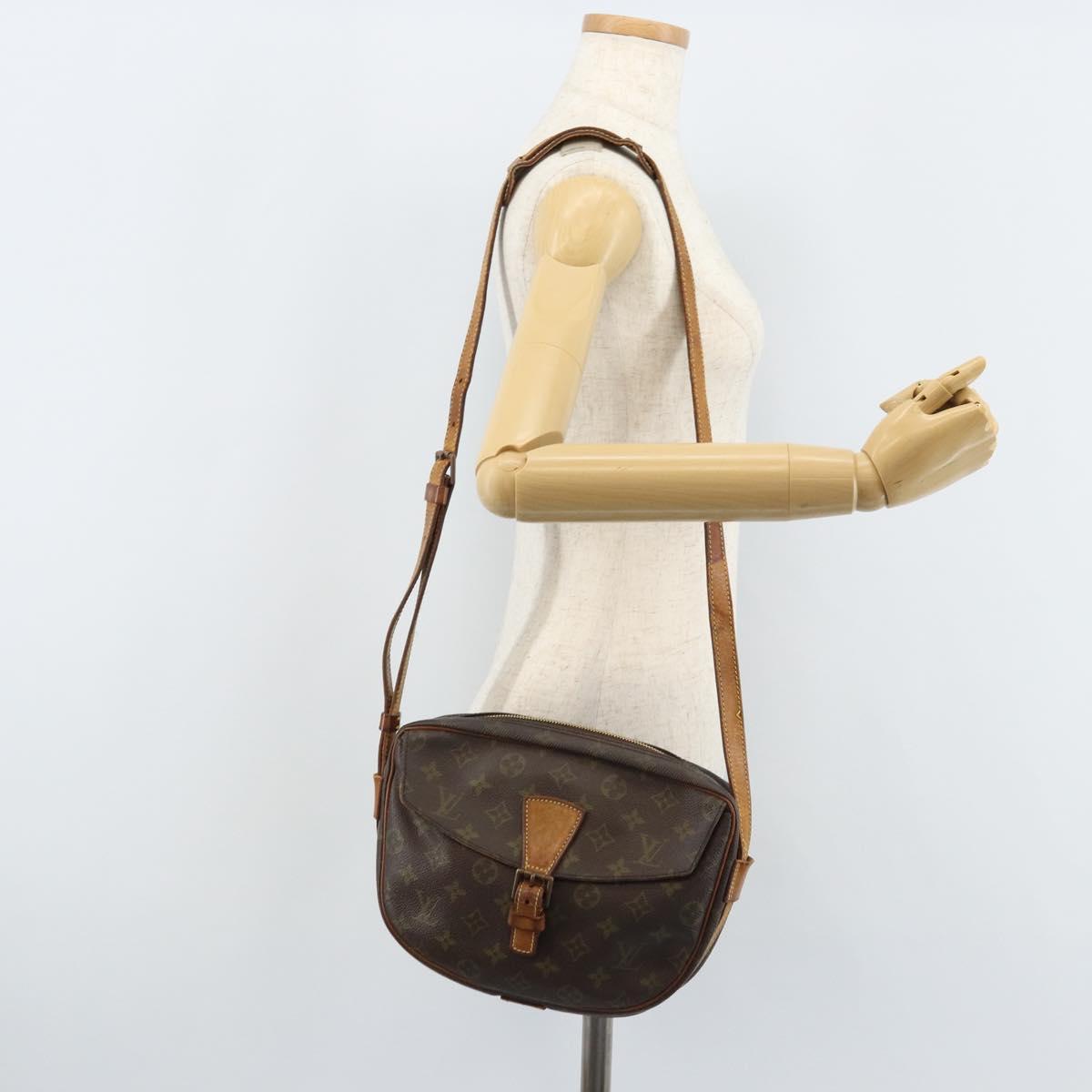 LOUIS VUITTON Monogram Jeune Fille GM Shoulder Bag M51225 LV Auth ti3805