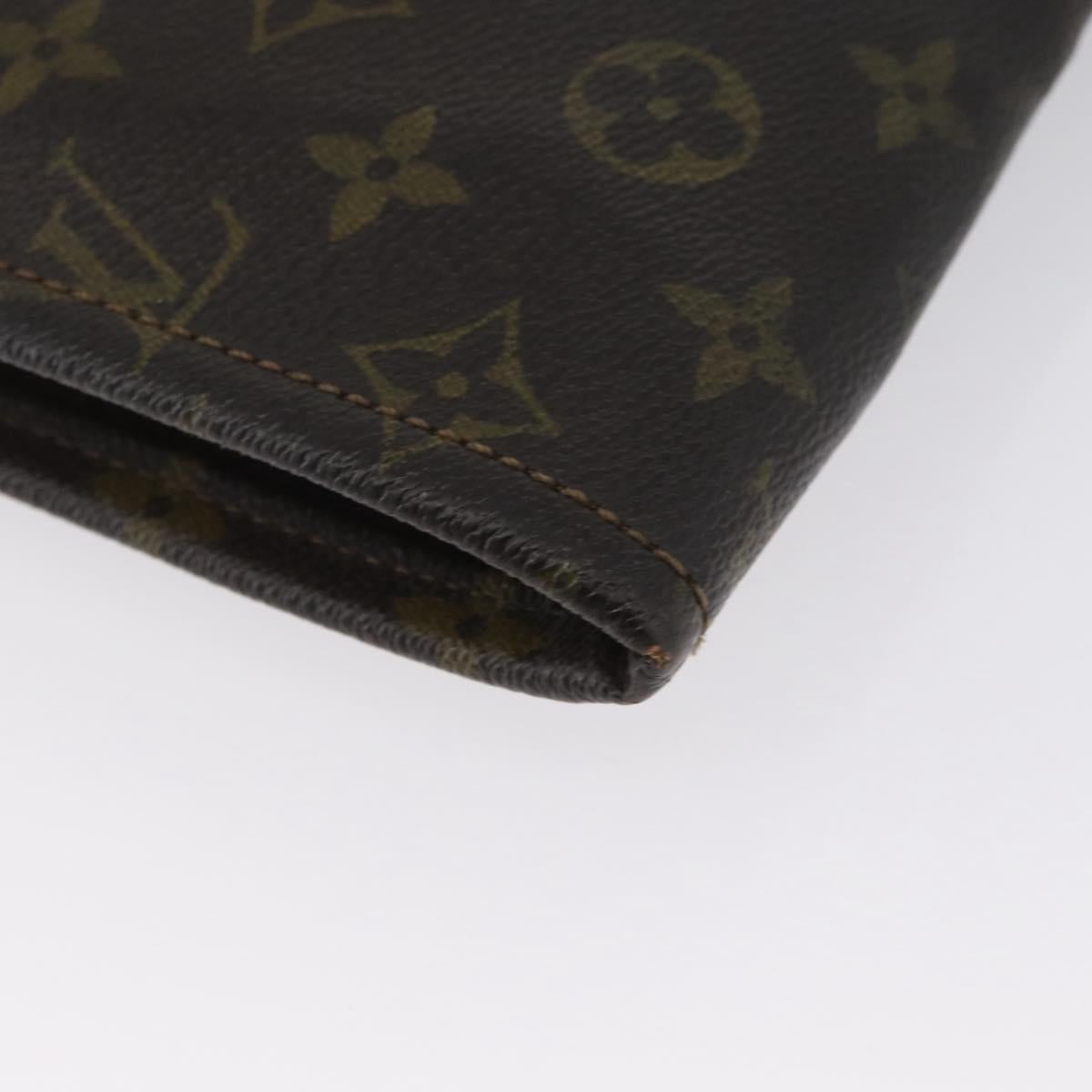LOUIS VUITTON Monogram Posh Documents Briefcase M53457 LV Auth ti3808