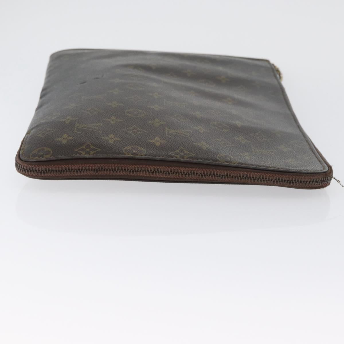 LOUIS VUITTON Monogram Posh Documents Briefcase M53457 LV Auth ti3808