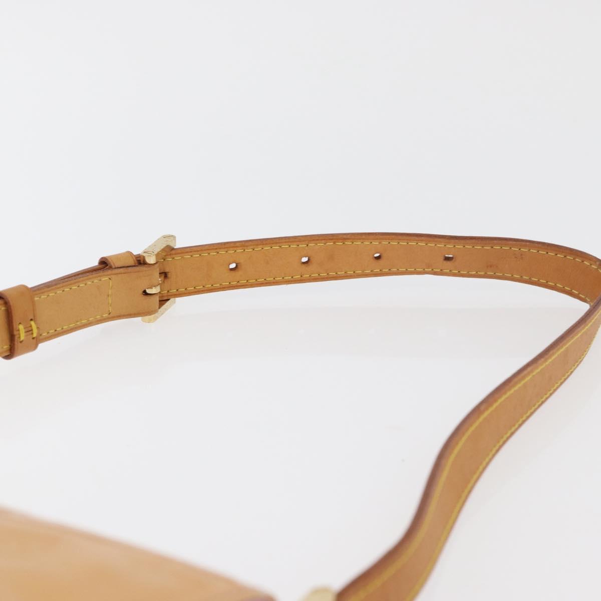 LOUIS VUITTON Vernis Thompson Street Bag Marshmallow Pink M91070 Auth ti3834