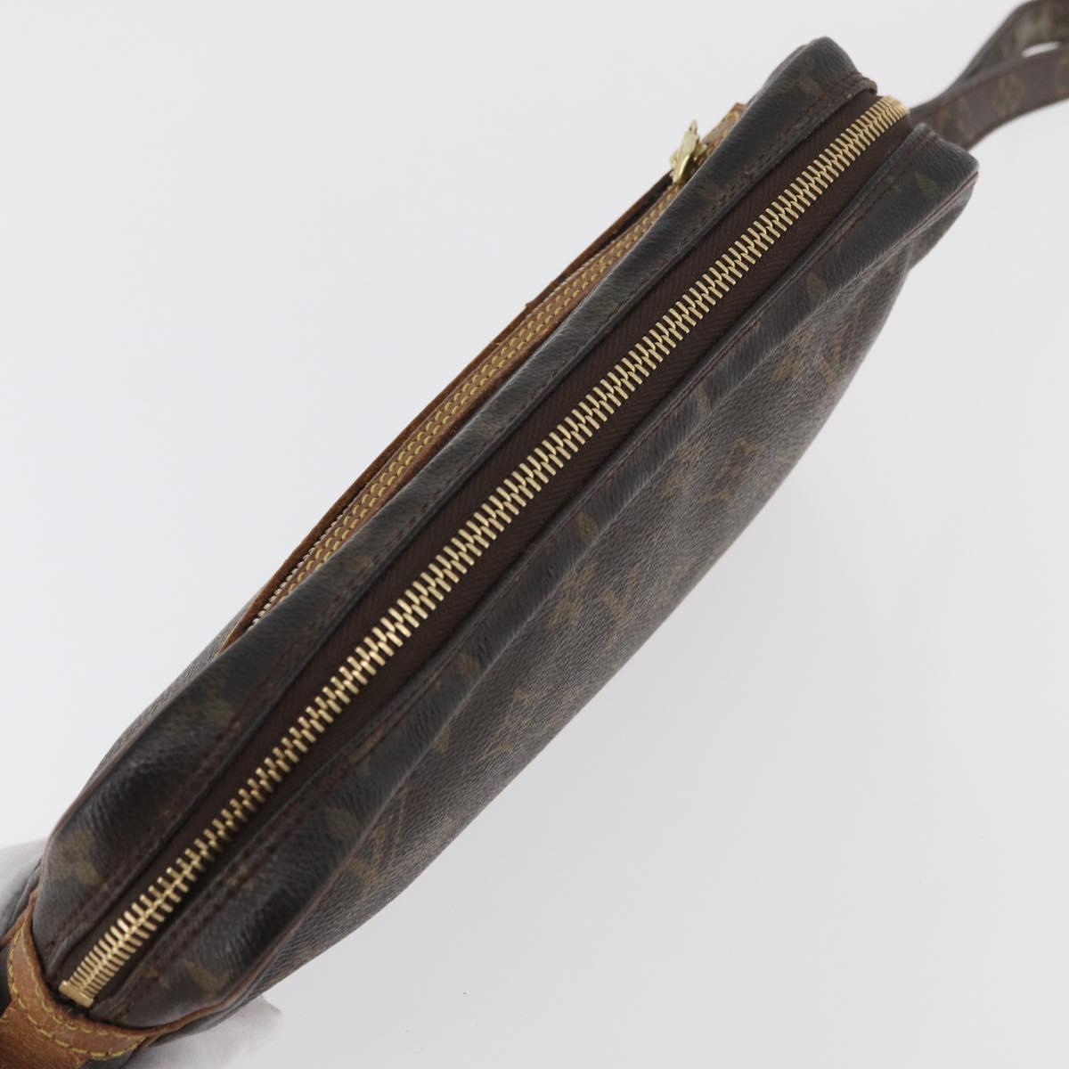LOUIS VUITTON Monogram Marly Dragonne GM Clutch Bag M51825 LV Auth ti3836