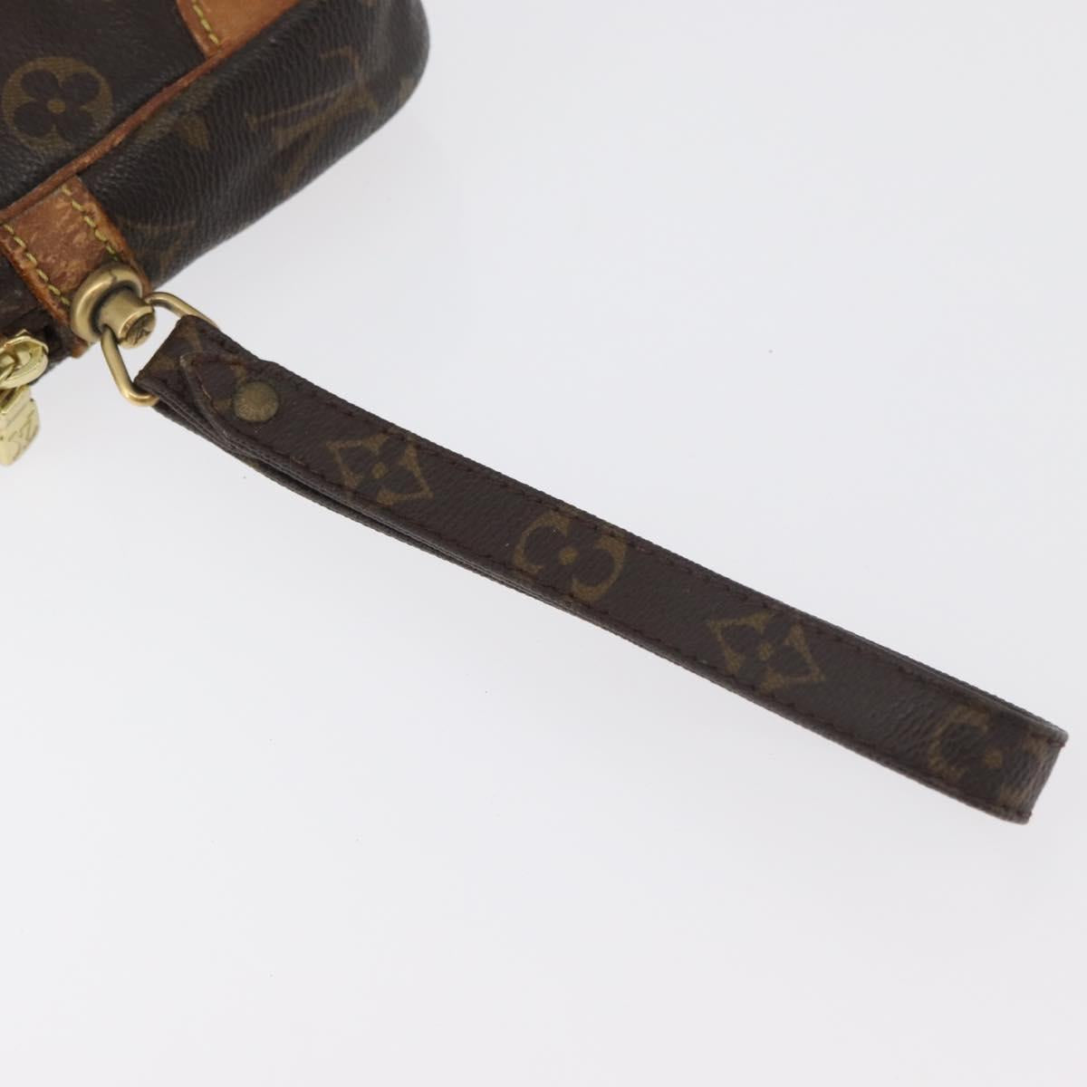 LOUIS VUITTON Monogram Marly Dragonne GM Clutch Bag M51825 LV Auth ti3836