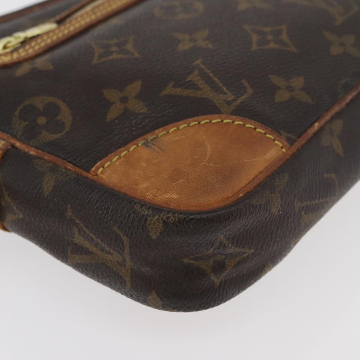 LOUIS VUITTON Monogram Marly Dragonne GM Clutch Bag M51825 LV Auth ti3836