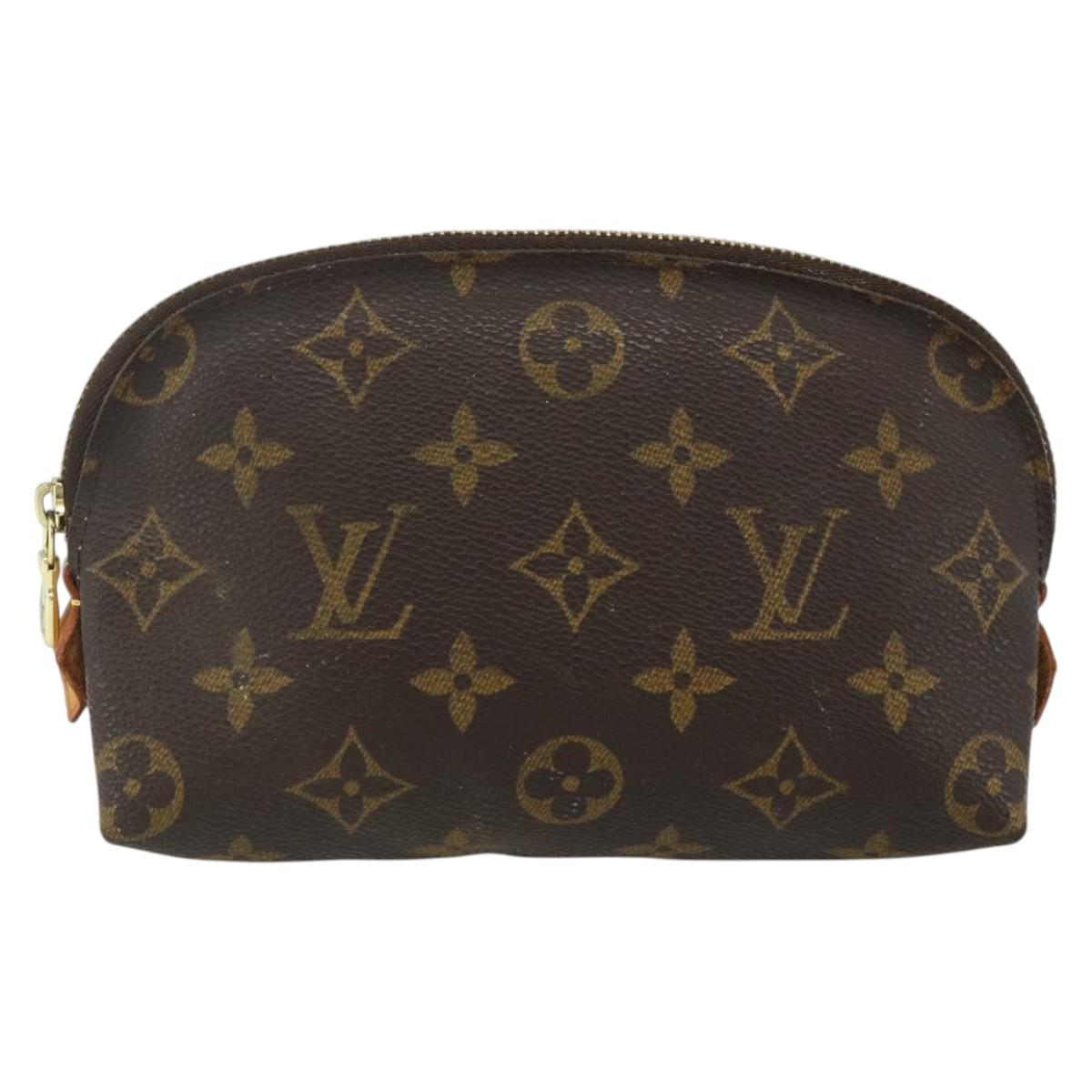 LOUIS VUITTON Monogram Pochette Cosmetic PM Pouch M43998 LV Auth ti3869