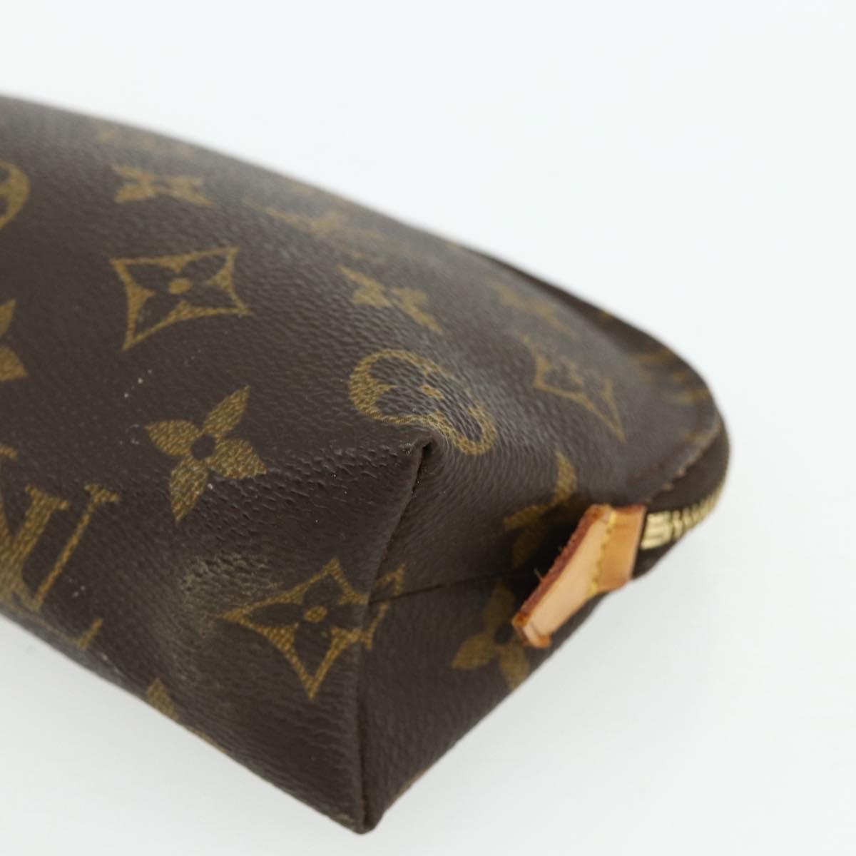 LOUIS VUITTON Monogram Pochette Cosmetic PM Pouch M43998 LV Auth ti3869