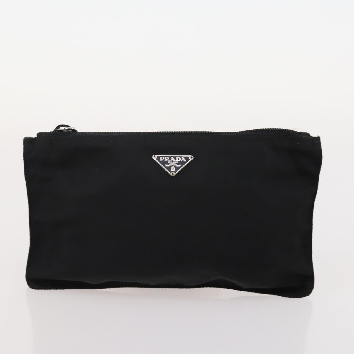 PRADA Sports Hand Bag Nylon 3 Set Black Pink khaki Auth ti3874