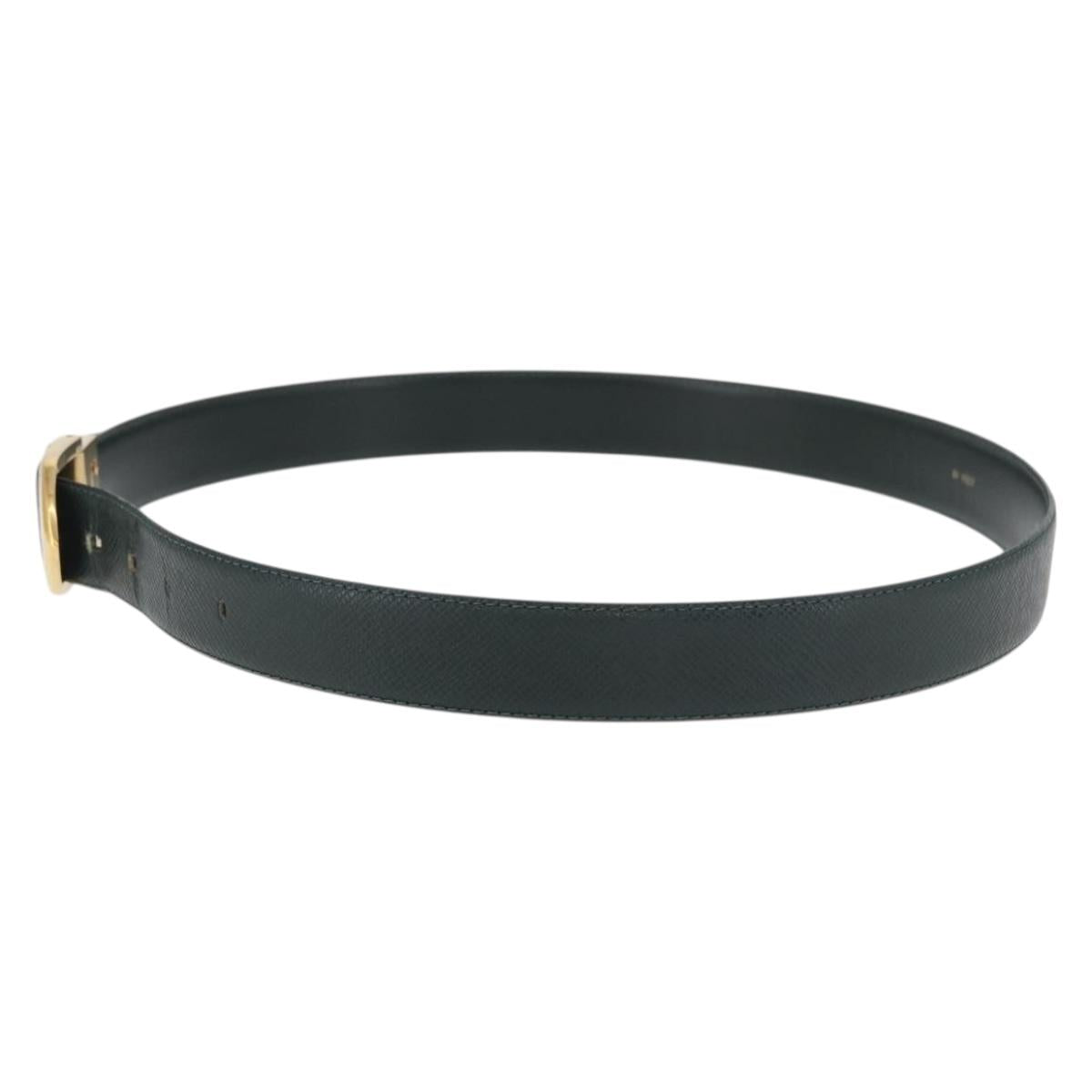LOUIS VUITTON Taiga Leather Ceinture Classic Belt 39.8"" Epicea LV Auth ti3883