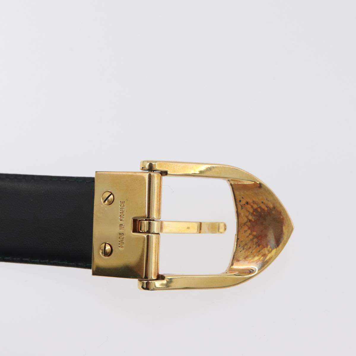 LOUIS VUITTON Taiga Leather Ceinture Classic Belt 39.8"" Epicea LV Auth ti3883