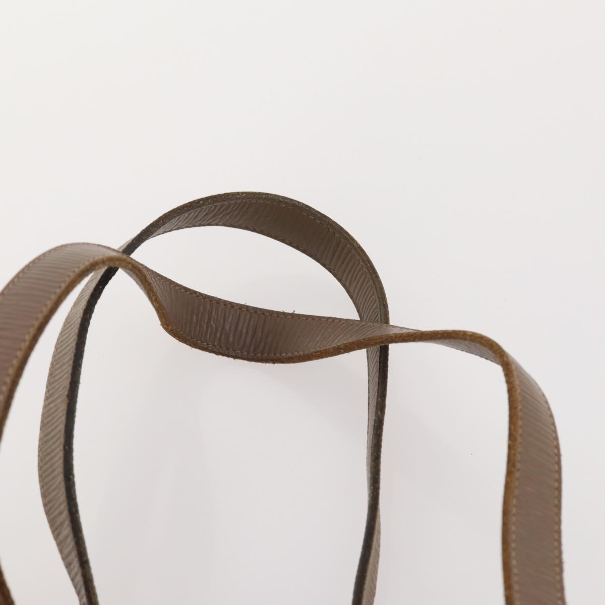 FENDI Zucchino Canvas Shoulder Bag Coated Canvas 3 Set Beige Brown Auth ti3891