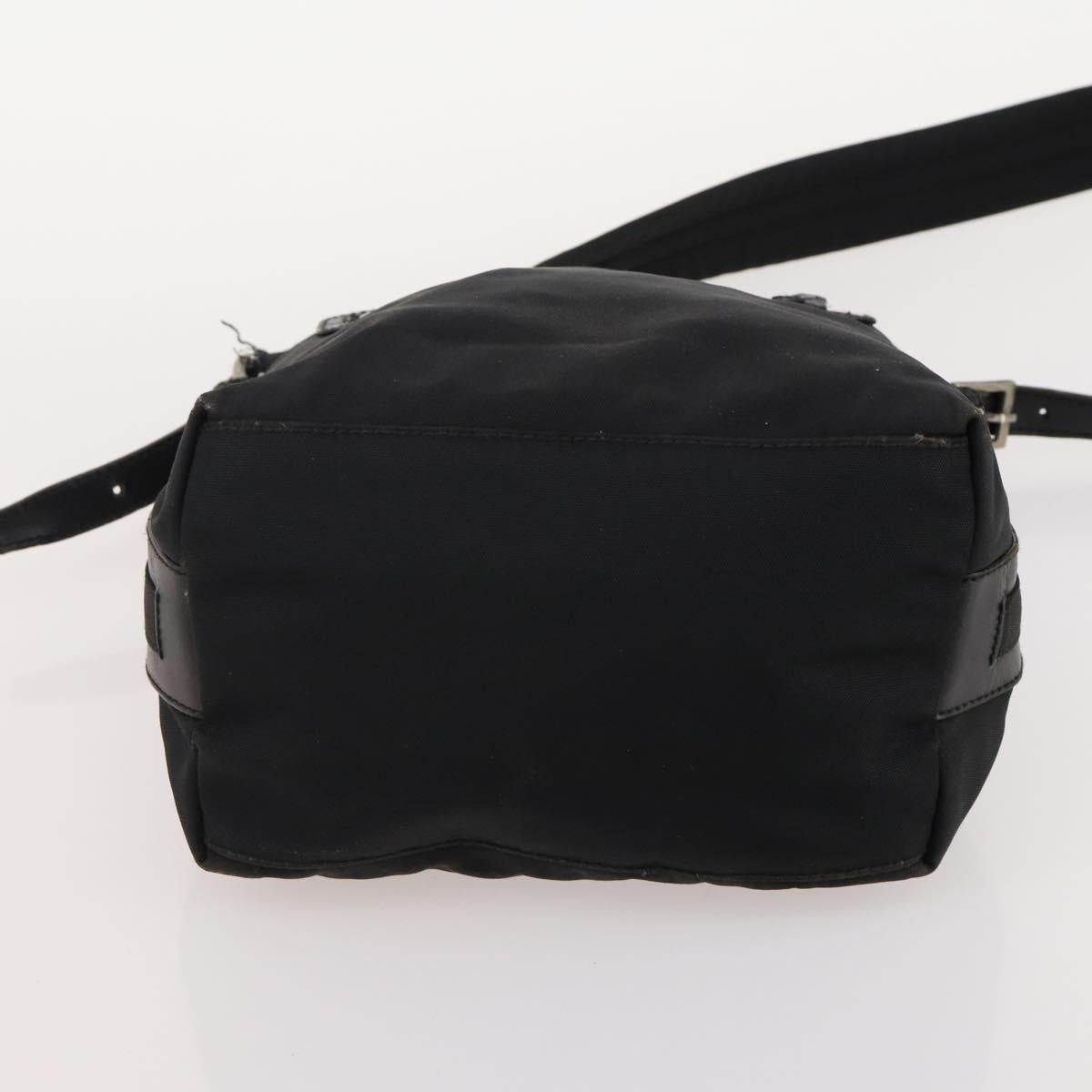 GUCCI GG Canvas Shoulder Bag Nylon 3 Set Beige Black Auth ti3900